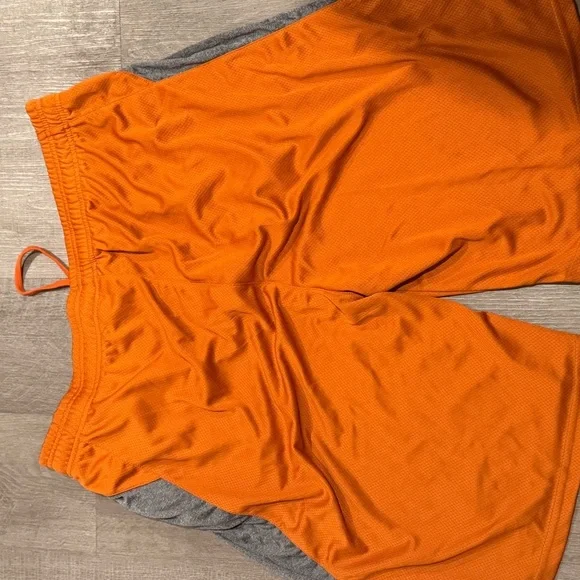 Fanatics Orange and Gray Men's Athletic Shorts - Picture 9 of 9